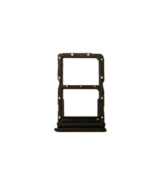 Repuesto compatible con Huawei Honor 200 Lite LLY-NX1 Try Tray Bandeja alojamiento Porta Tarjeta Dual SIM Card SIM 1 + Ranura SIM 2 Try Lector (negro)