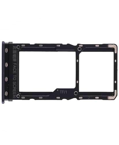 Genérico Bandeja SIM XIAOMI MI A3 CC9E Adaptador Micro Soporte SD Tarjeta Lateral Negra