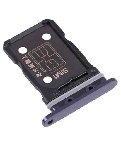 Bandeja SIM Compatible para OPPO Reno6 Pro 5G Lunar Grey Gris Negro Tarjeta