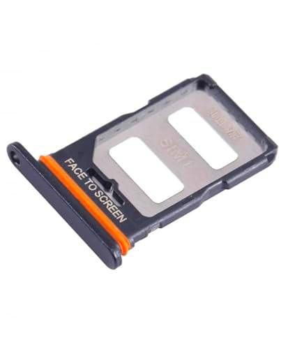Genérico Bandeja SIM Compatible para Xiaomi Poco F5 5G Negro Negra Tarjeta Lateral