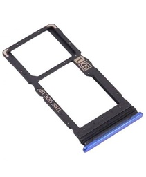 Genérico Bandeja SIM Compatible para Motorola Moto G100 Tarjeta SD Iridescent Ocean Azul