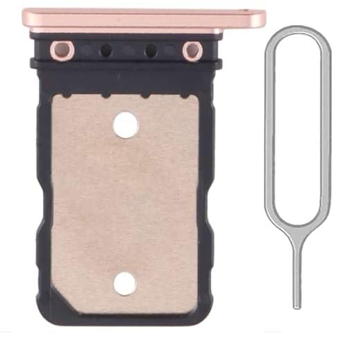 iReplaceParts - Junta de goma de repuesto para bandeja SIM con bandeja SIM compatible con Google Pixel 8 (rosa)