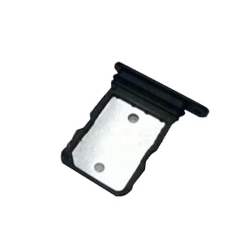 Reemplazo del Adaptador del Soporte de la Ranura de la Bandeja de la Tarjeta SIM Compatible con Google Pixel 6 6.4 Pulgadas Negro