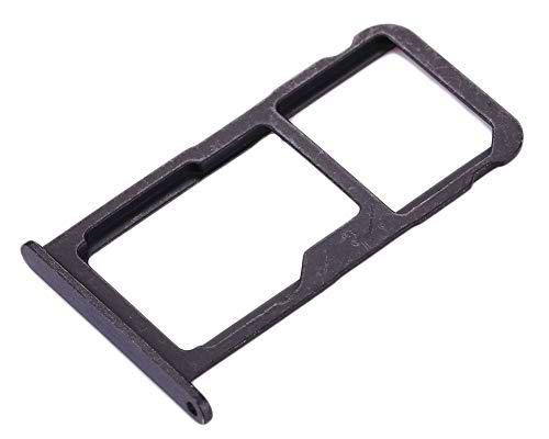 movileo Porta Sim Y SD para Huawei P8 Lite 2017 Pra-LX1 Negro