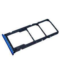 Genérico Bandeja SIM para XIAOMI REDMI 9C Adaptador Micro Soporte Tarjeta Azul Oscuro