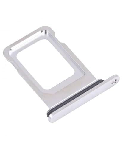 Genérico Bandeja SIM Compatible para Apple iPhone 14 Pro/MAX Plata Repuesto Lateral