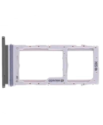 Bandeja SIM para Samsung Galaxy S20 1 SIM Adaptador Tarjeta Micro SD 5G Plata