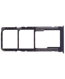Genérico Bandeja SIM para XIAOMI REDMI 7 Adaptador Micro Soporte SD Tarjeta Lateral Negra