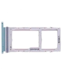Bandeja SIM para Samsung Galaxy S20 2 SIM Adaptador Tarjeta Dual 5G Azul