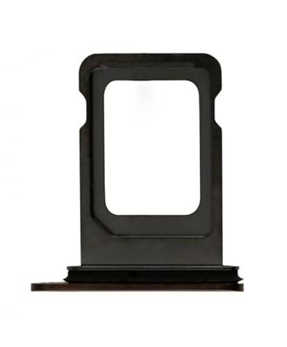Desconocido Bandeja SIM para Apple iPhone 11 Adaptador Tarjeta Lateral Repuesto Negro Negra