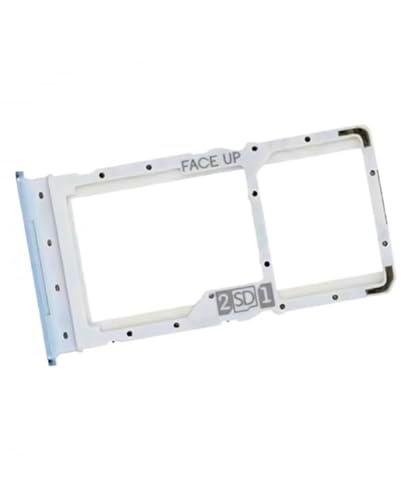 Genérico Bandeja SIM Compatible para Motorola Moto G53 5G Artic Silver Plata Tarjeta