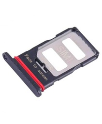 Genérico Bandeja SIM Compatible para Xiaomi Poco F5 Pro 5G Negro Negra Tarjeta Lateral