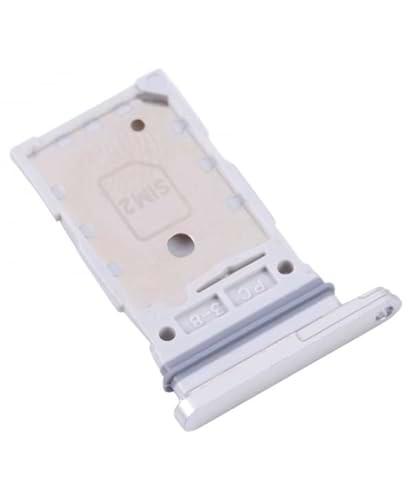 Genérico Bandeja SIM Compatible para Samsung Galaxy S21 FE Tarjeta Lateral Blanco Blanca