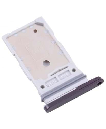 Genérico Bandeja SIM Compatible para Samsung Galaxy S21 FE Tarjeta Lateral Negro Negra