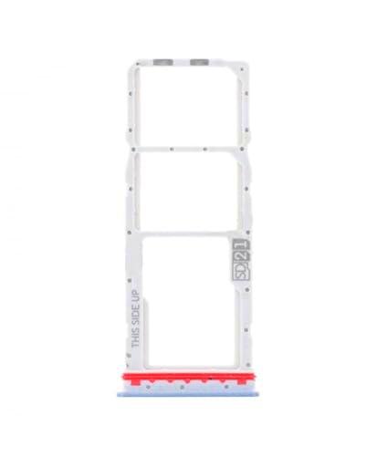 Genérico Bandeja SIM Compatible para Motorola Moto G14 Sky Blue Azul Tarjeta Lateral