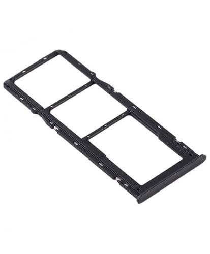 Genérico Bandeja SIM Compatible para Realme C53 Negro Profundo Negra Repuesto Lateral