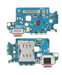 Genérico Placa Carga Lector SIM Compatible para Samsung Galaxy S24 Conector S921 07 IFSUB