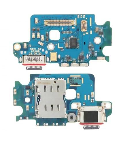 Genérico Placa Carga Lector SIM Compatible para Samsung Galaxy S24 Conector S921 07 IFSUB