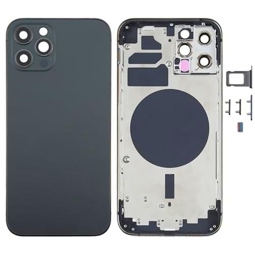 High-Tech Place - Tapa trasera para iPhone 12 Pro (con bandeja de la tarjeta SIM