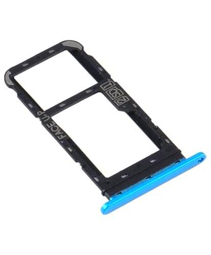 Genérico Bandeja SIM Compatible para Motorola Moto E7 E7i Power Tarjeta Tahiti Blue Azul