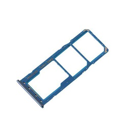 Bandeja doble SIM Micro SD para Samsung Galaxy A50 A505 / A30 A305 (azul)