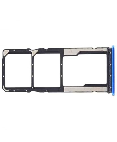 Genérico Bandeja SIM XIAOMI REDMI 9A / REDMI 9AT Adaptador Micro Soporte SD Tarjeta Azul