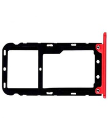 Genérico Bandeja SIM para XIAOMI MI A1 / 5X Adaptador Micro Porta SD Tarjeta Rojo ROJA