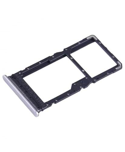 Genérico Bandeja SIM Compatible para Xiaomi Redmi 12 Plata Polar Tarjeta Lateral Repuesto