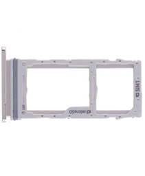 Genérico Bandeja Tarjeta SIM Compatible para Samsung Galaxy S20+ Plus/Ultra Plata Gris