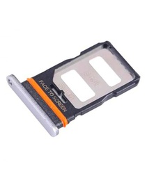 Genérico Bandeja SIM Compatible para Xiaomi Redmi Note 12 Pro+ Plus Blanco Polar Tarjeta