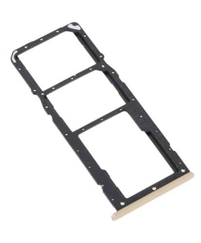Genérico Bandeja SIM Compatible para Realme C55 Brillo Solar Oro Repuesto Lateral
