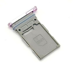 Bandeja SIM compatible con Samsung S23 / S23 Plus lavanda tarjetero
