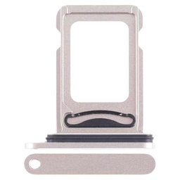 High-Tech - Place para iPhone 15 Pro SIM + bandeja para tarjeta SIM (blanco)