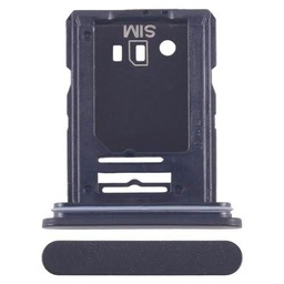 Genérico para Sony Xperia 10 VI SIM + Micro SD cajón bandeja soporte tarjeta SIM negro