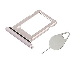 OnlyTech - Cajón para tarjeta SIM compatible con iPhone XS (plata) con junta de sellado instalada + herramienta de extracción