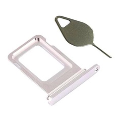 OnlyTech - Cajón de la Tarjeta SIM de Reemplazo del iPhone 12 Pro Blanco