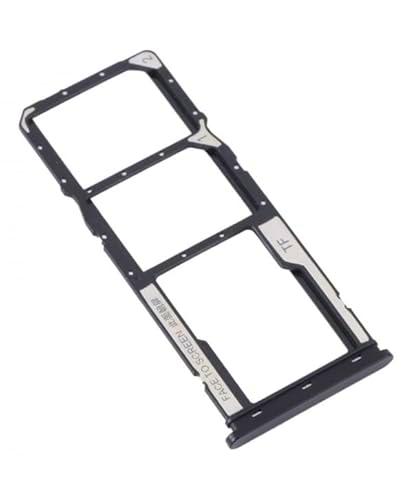 Genérico Bandeja SIM Compatible para Xiaomi Redmi A1 A1+/ A2 A2+ Tarjeta Negro Negra