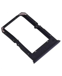 Genérico Bandeja SIM Compatible para OPPO X2 Lite Moonlight Black Negro Lateral Tarjeta