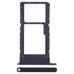 High-Tech Place para Honor X7 - Bandeja para tarjeta SIM + SIM / Micro SD (Negro)