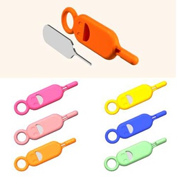 Lamiishop Funda para tarjeta SIM, silicona, protectora y portátil