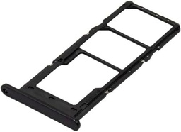 Generico Repuesto compatible con Samsung Galaxy A14 4G SM-A145F A145F (no con 5G) Try Tray bandeja deslizante porta tarjeta Dual SIM Card SIM 1 + ranura SIM 2 + ranura lector Micro SD (negro)