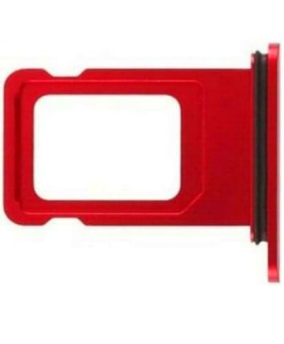 Bandeja SIM para iPhone XR Adaptador Micro Tarjeta Lateral Nano Rojo ROJA