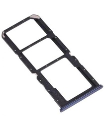 Genérico Bandeja SIM Compatible para OPPO A54 5G Negro Fluido Negra Lateral Tarjeta