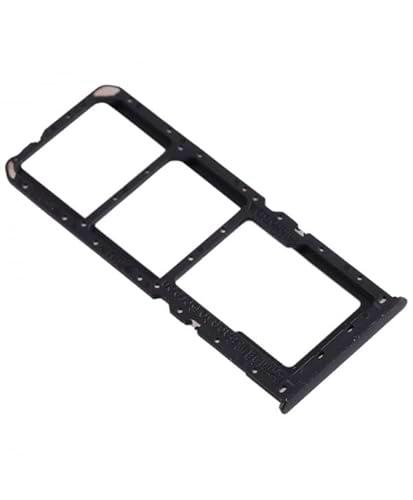 Genérico Bandeja SIM Compatible para OPPO A5 2020 Mirror Black Negro Tarjeta Lateral