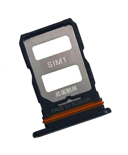 Genérico Bandeja SIM Compatible para XIAOMI 12 Lite 5G MI Tarjeta Negro Medianoche