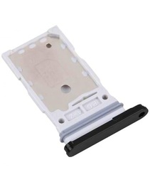 Genérico Bandeja SIM Compatible para Samsung Galaxy S23 / S23+ Plus Phantom Black Negra