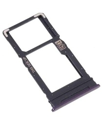 Genérico Bandeja SIM Compatible para Motorola Moto G 5G Tarjeta SD Moonlight Gray Gris