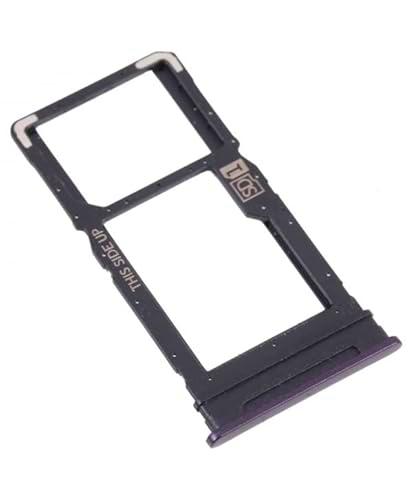Genérico Bandeja SIM Compatible para Motorola Moto G 5G Tarjeta SD Moonlight Gray Gris