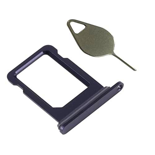 OnlyTech - Cajón de la Tarjeta SIM de Reemplazo del iPhone 12 Negro