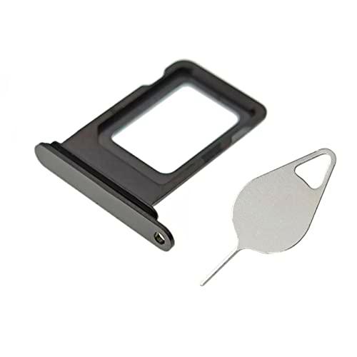 OnlyTech - Cajón de la Tarjeta SIM de Reemplazo del iPhone 13 Pro Max Negro (Grafito)